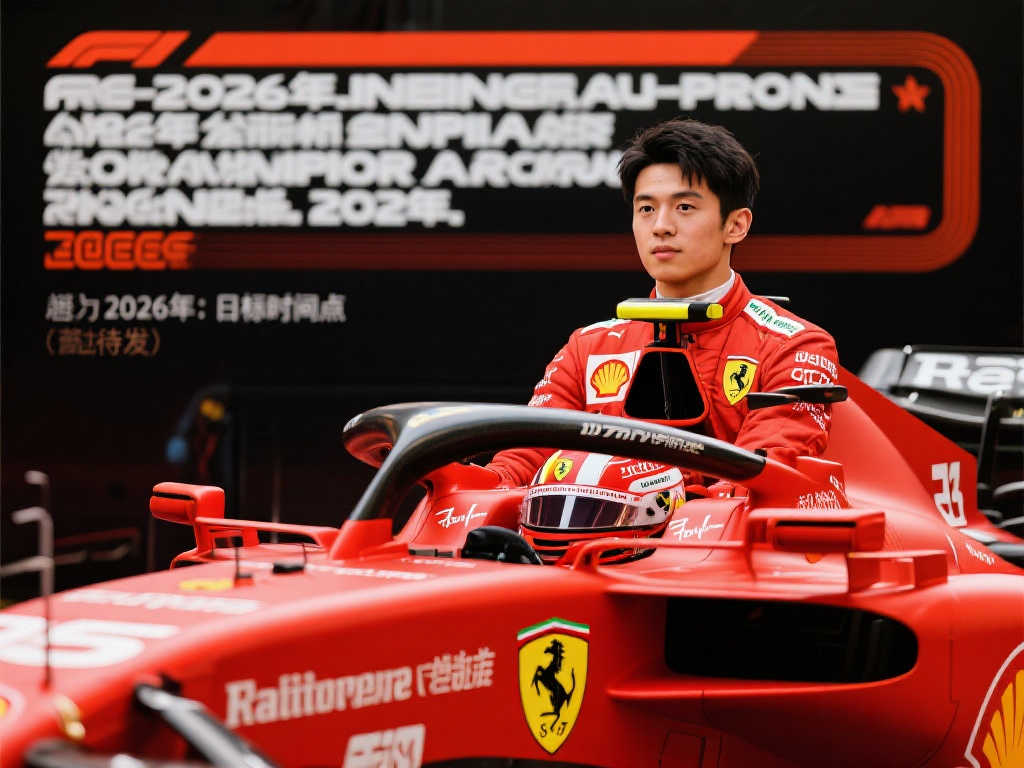 周冠宇加盟法拉利担任替补，瞄准2026强势回归赛道